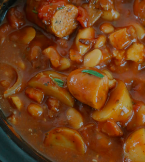 Baked Beans & Potato Stew Recipe