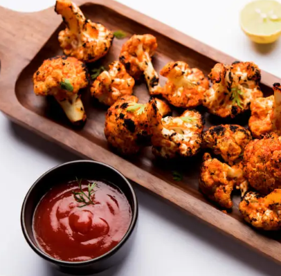 Air-Fried Crispy Cauliflower Recipe – Crunchy, Flavorful & Low-Carb